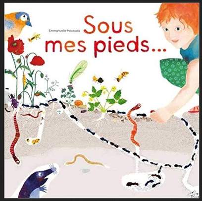 Houssais Emmanuelle, Sous mes pieds...,Éditions du Ricochet, février 2016, 36 pages.