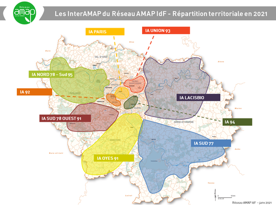 Reseau Des Amap En Ile De France Les Inter Amap